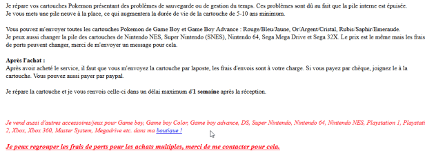 2016-08-18 16_14_23-Répare Cartouches Pokemon Problème Sauvegarde Rouge Bleu Jaune Game BOY Pile _ e