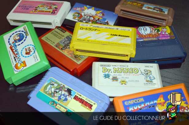 De toutes les formes et de toutes les couleurs : c'est chouette les cartouches Famicom